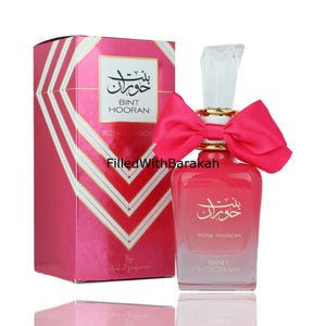 Bint Hooran Rose Passion | Eau De Parfum 100ml | by Ard Al Zaafaran