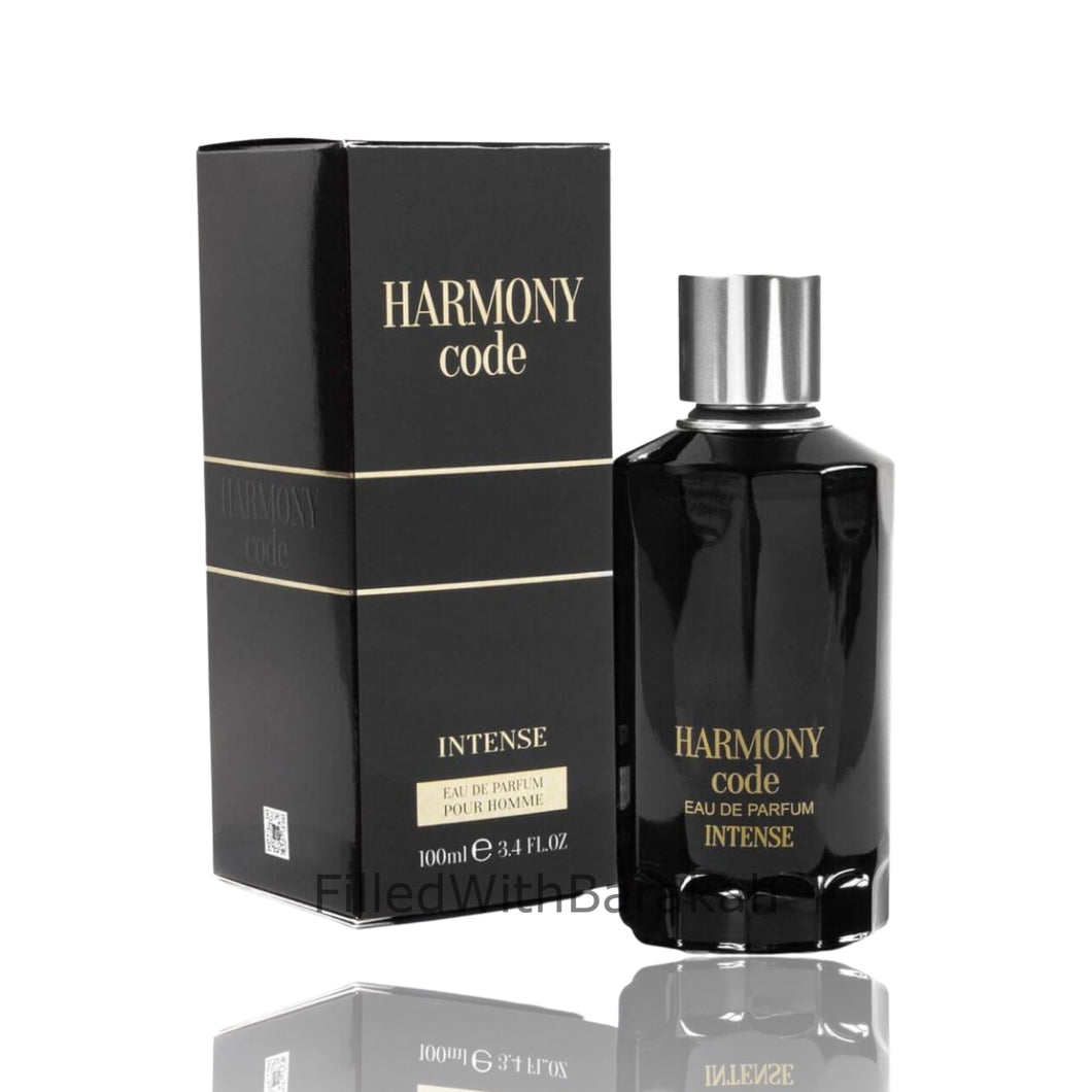 Harmony Code Intense | Eau De Parfum 100ml | by Fragrance World *Inspired By Code Intense*