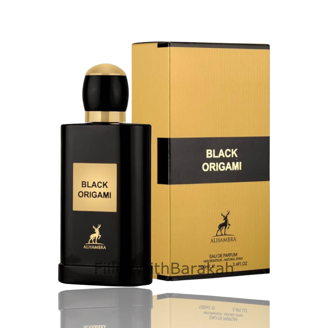 Black Origami | Eau De Parfum 100ml | by Maison Alhambra *Inspired By Black Orchid*