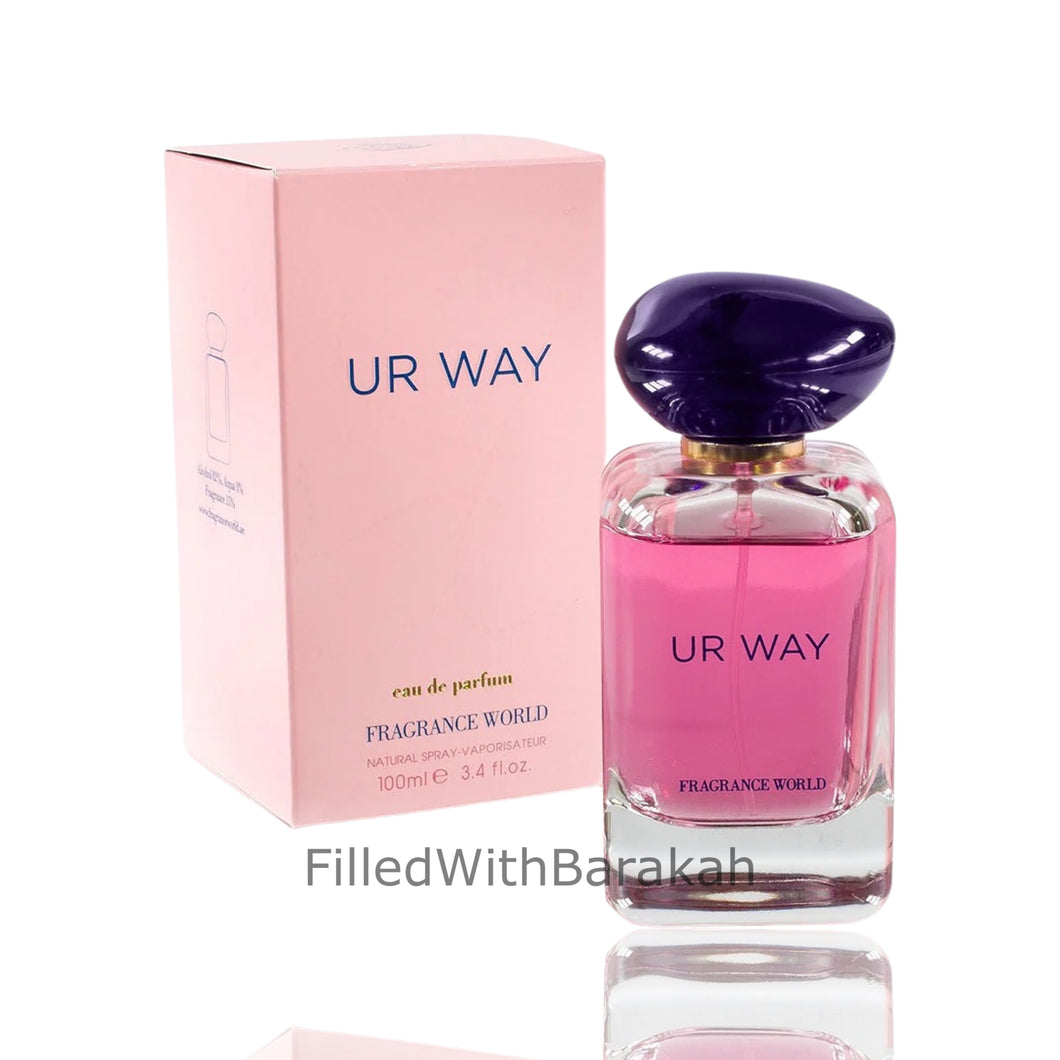 Ur way | eau de parfum 100ml | by fragrance world * inspired by my way *