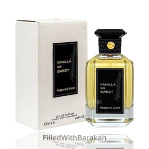 Vanilla So Sweet Eau De Parfum 100ml by Fragrance World