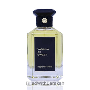 Vanilla So Sweet | Eau De Parfum 100ml | by Fragrance World *Inspired By Spiritueuse Double Vanille*