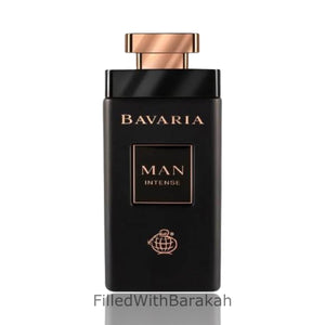 Bavaria Man Intense | Eau De Parfum 100ml | by Fragrance World *Inspired By Man In Black*