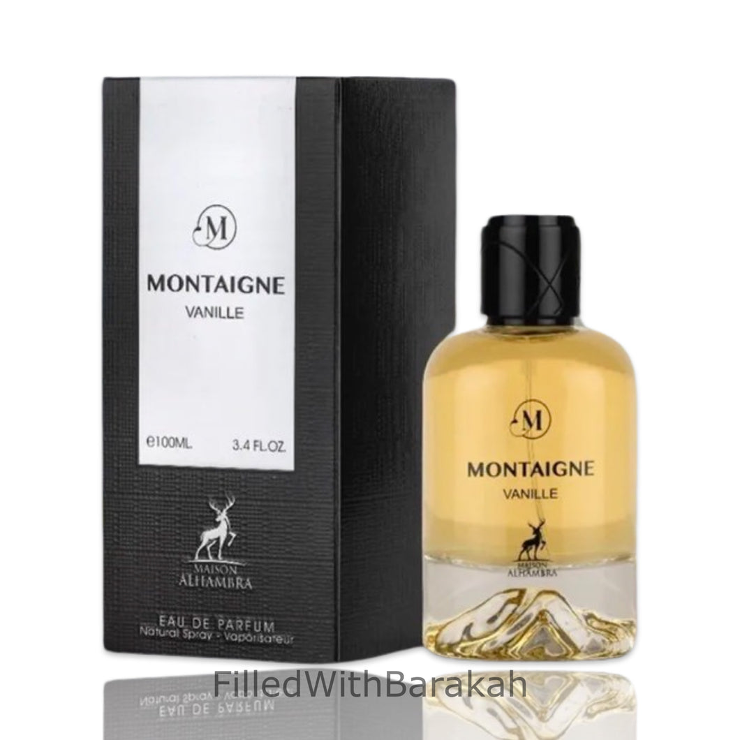 Montaigne Vanille | Eau De Parfum 100ml | by Maison Alhambra *Inspired By Roses Vanille*