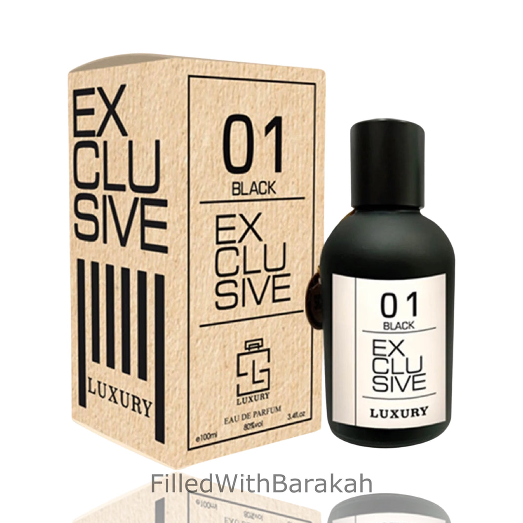 01 Black Exclusive | Eau De Parfum 100ml | By Khalis