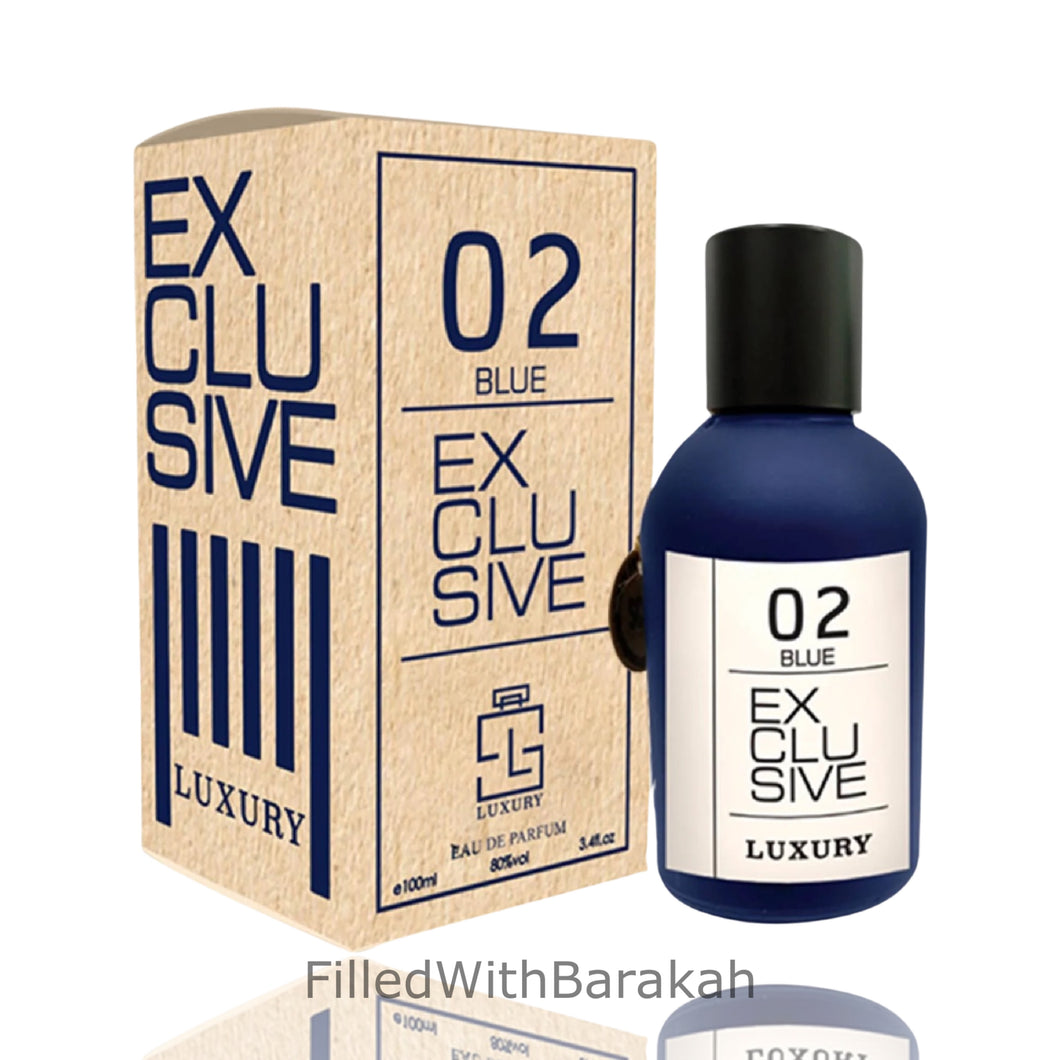 02 Blue Exclusive | Eau De Parfum 100ml | By Khalis