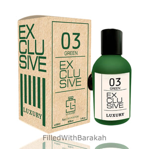 03 Green Exclusive | Eau De Parfum 100ml | Di Khalis
