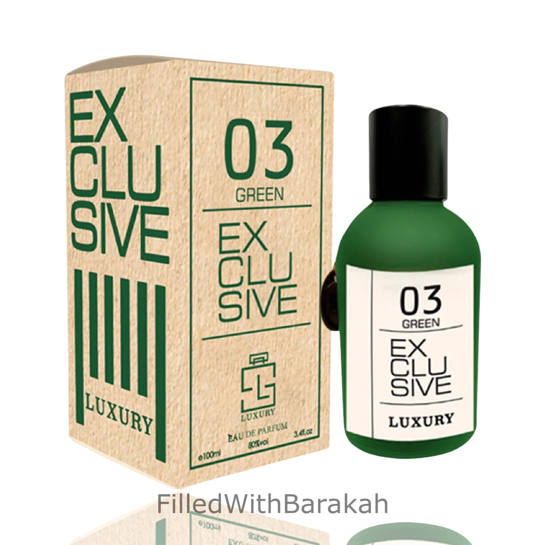 03 Green Exclusive | Eau De Parfum 100ml | Di Khalis
