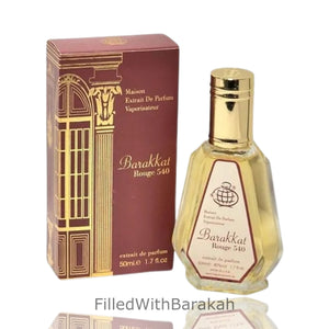 Barakkat Rouge 540 | Extrait De Parfum 50ml | par Fragrance World * Inspiré Par Baccarat Rouge 540 Extrait *
