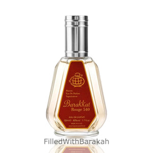 Barakkat Rouge 540 | Eau De Parfum 50ml | di Fragrance World * Ispirato da Baccarat Rouge 540 *