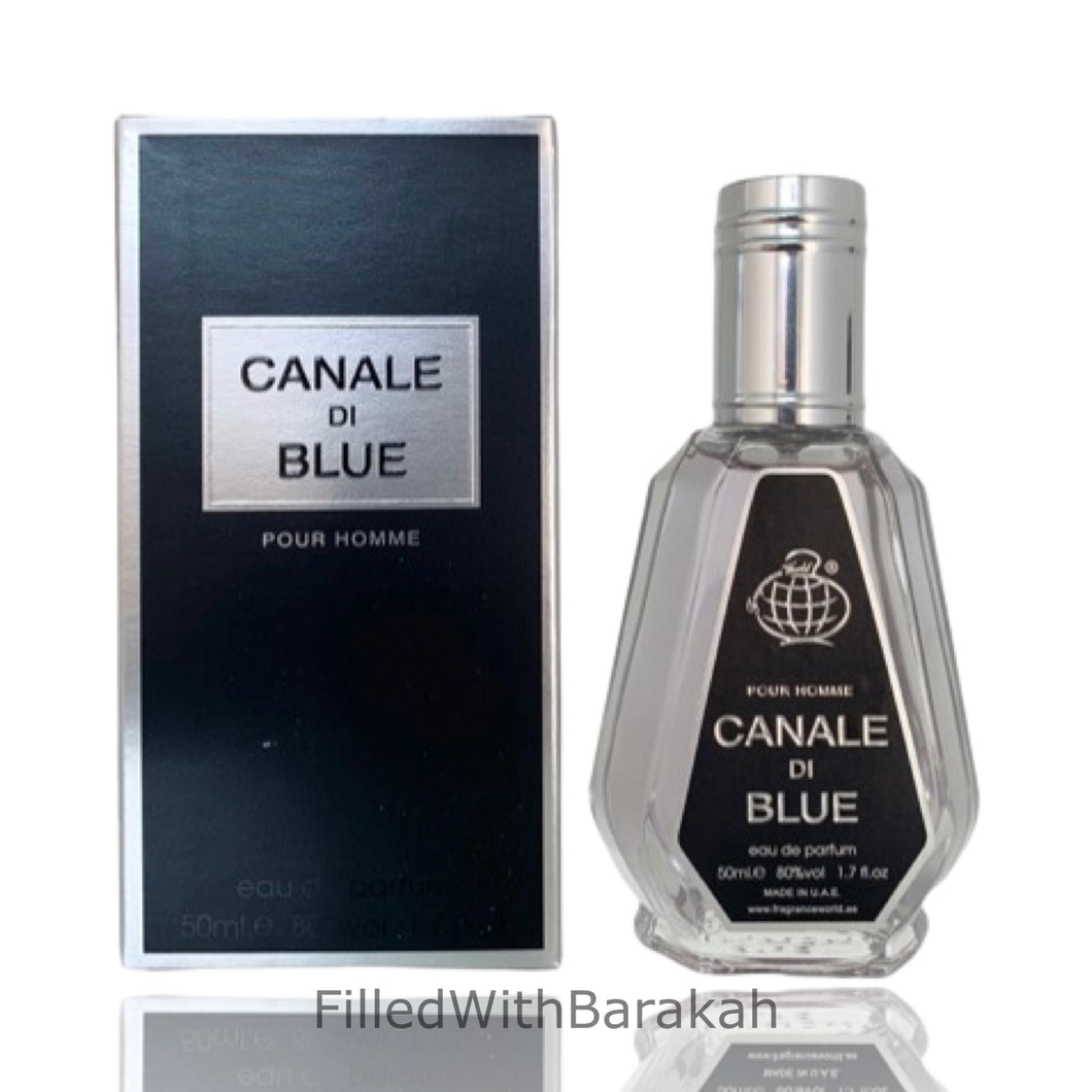 Canale Di Blå | Eau De Parfum 50ml | av Fragrance World *Inspirerad av Bleu*