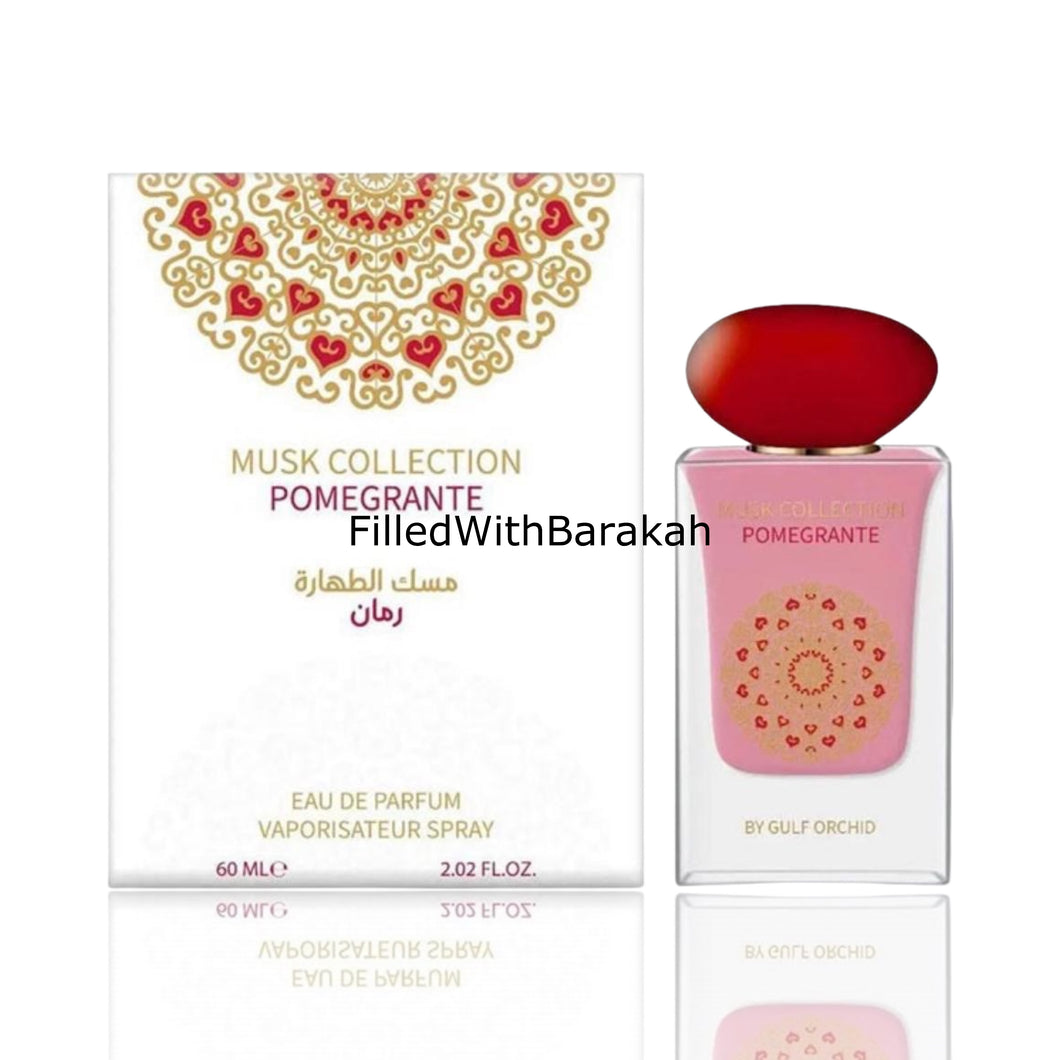 Musk Tahara Pomegranate | Eau De Parfum 60ml | by Gulf Orchid