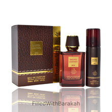 Ladda bilden i gallerivisaren, Brown Leather Men | Eau De Parfum 100ml | by Fragrance World *Inspired By Tuscan Leather*
