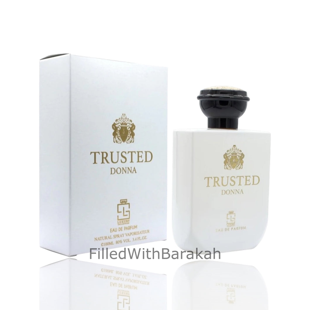 Trusted Donna | Eau De Parfum 100ml | by Khalis *Inspired By Trussardi Donna*