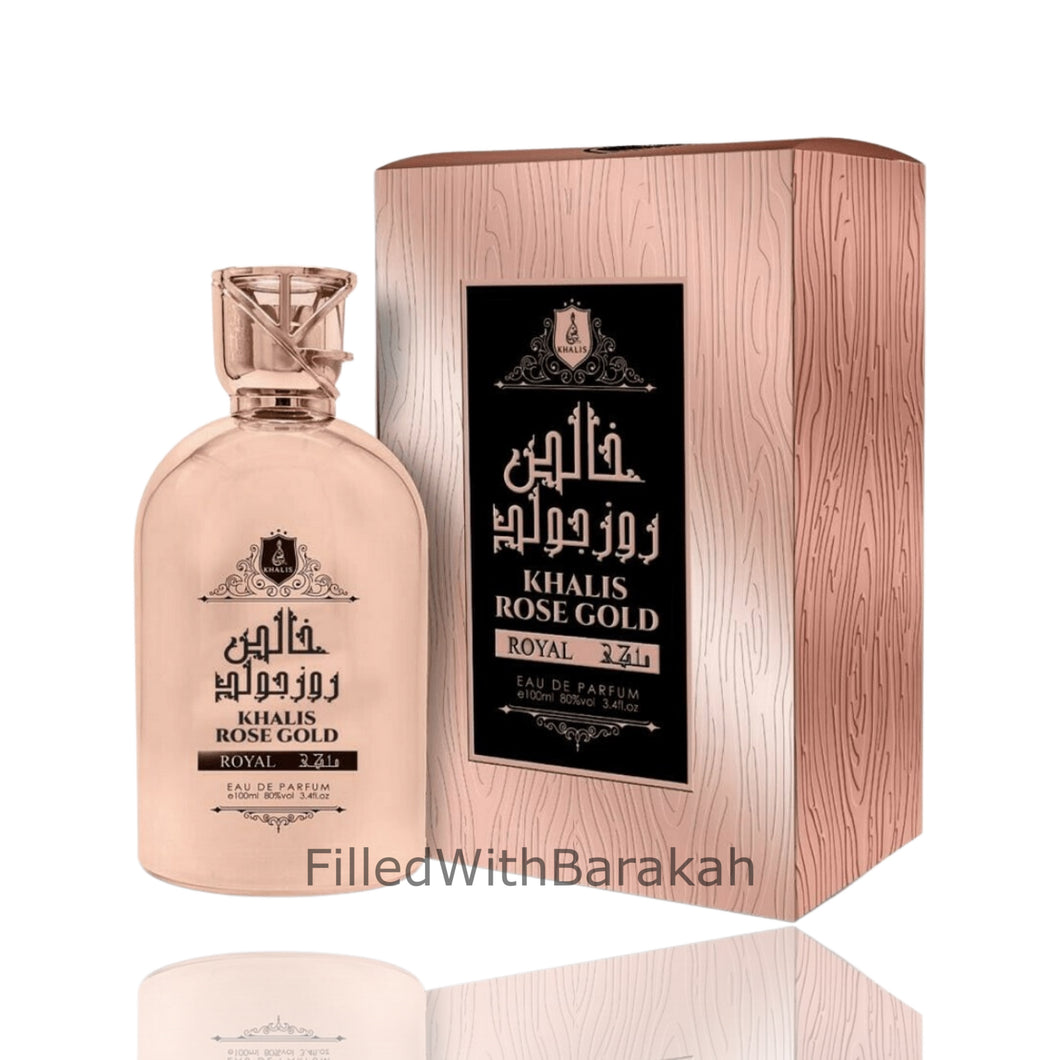 Khalis rose gold royal | eau de parfum 100ml | od khalis