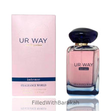 Kép betöltése a galériamegjelenítőbe: Ur Way Intense | Eau De Parfum 100ml | by Fragrance World *Inspired By My Way Intense*
