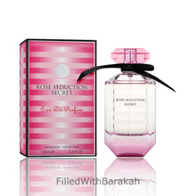 Kép betöltése a galériamegjelenítőbe: Rose Seduction Secret | Eau De Parfum 100ml | by Fragrance World
