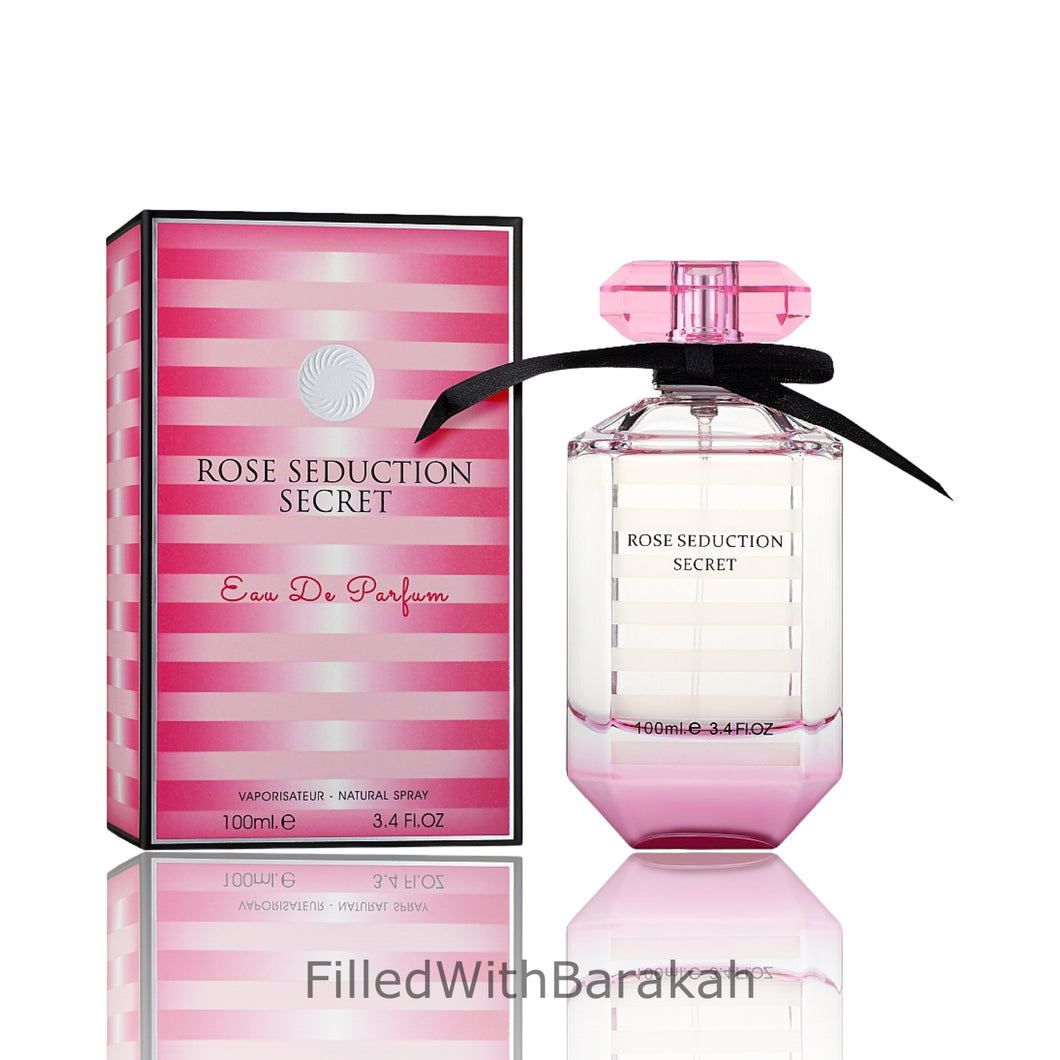 Rose Seduction Μυστικό | Eau De Parfum 100ml | από Fragrance World