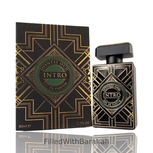 Intro Joyness Oud | Eau De Parfum 80ml | by Fragrance World *Inspired By Oud For Happiness*