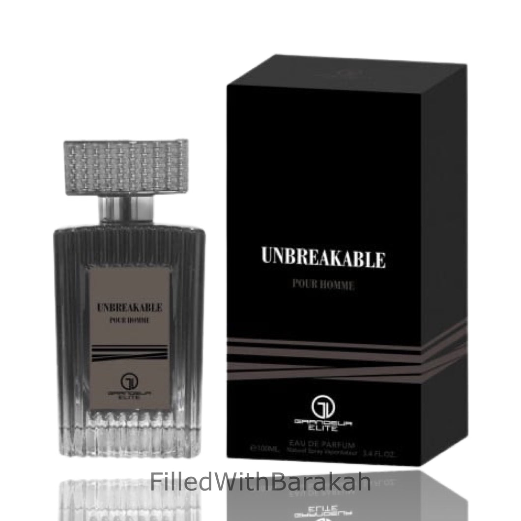 Unbreakable Pour Homme | Eau De Parfum 100ml | by Grandeur (Al Wataniah) *Twist Of Invictus/One Million*