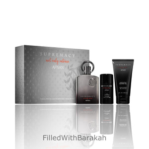 Supremacy Not Only Intense Gift Set | 3 Pcs | by Afnan