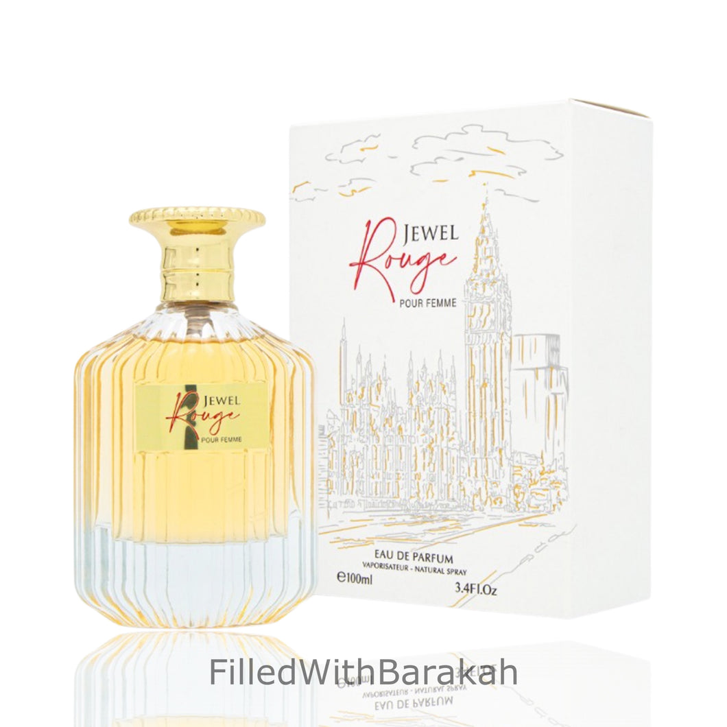 Jewel Rouge | Eau De Parfum 100ml | by Al Wataniah *Inspired any Baccarat Rouge 540*