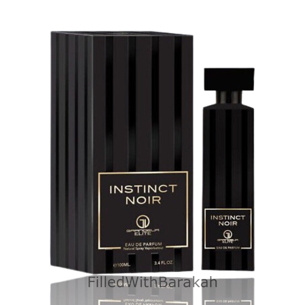 Instinct Noir | Eau De Parfum 100ml | by Grandeur (Al Wataniah)