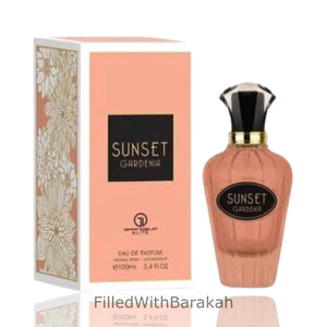 Sunset Gardenia | Eau De Parfum 100ml | by Grandeur (Al Wataniah) *Inspired By Bitter Peach*