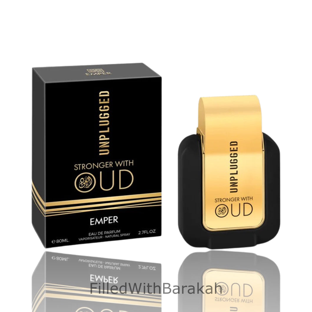 Starkare med Oud | Eau De Parfum 80ml | av Milestone Perfumes *Inspirerad av Stronger With You Oud*