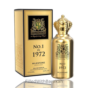 NO.1 Nel 1972 | Eau De Parfum 100ml | di Milestone Profumi * Ispirato da NO.1 Il profumo più costoso del mondo *