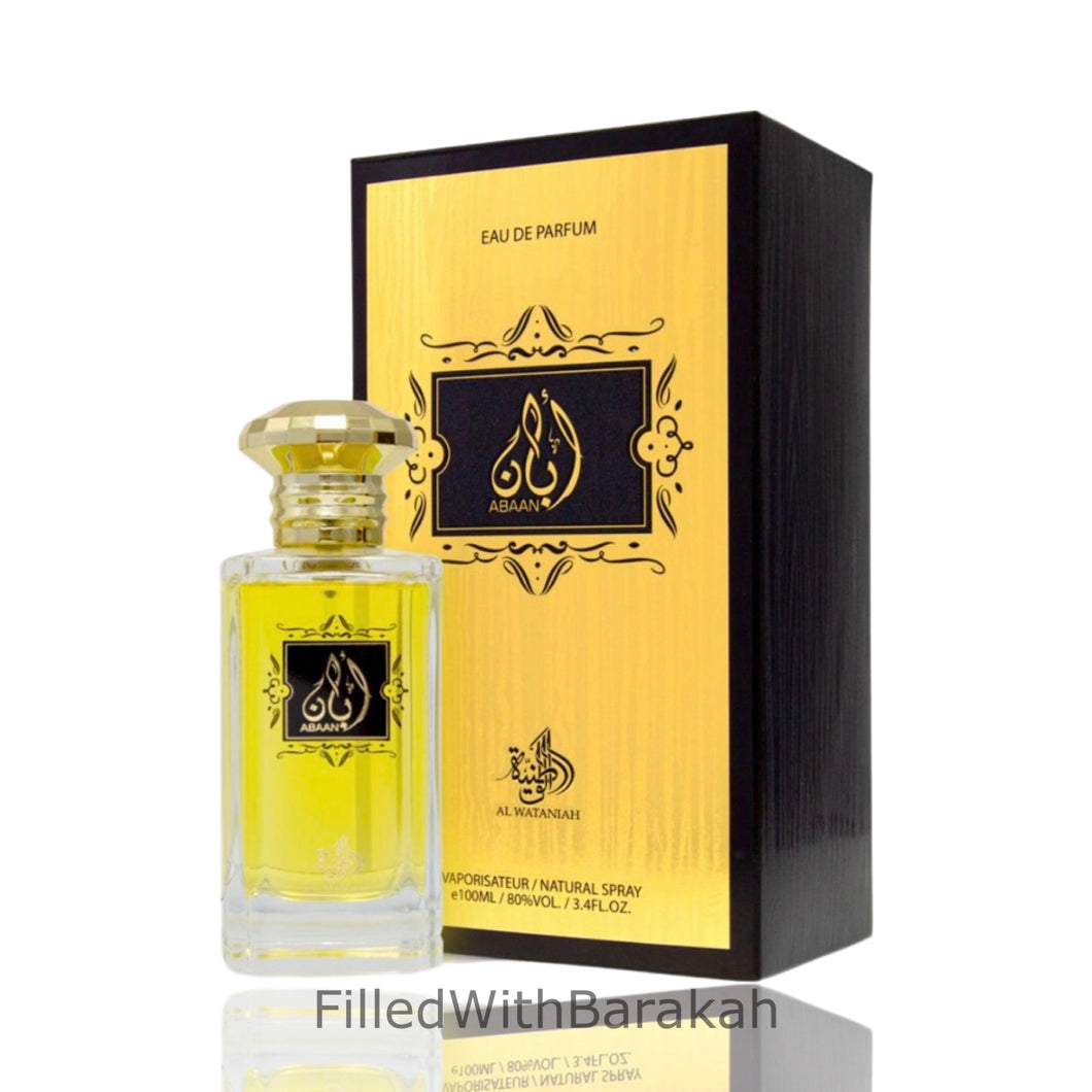 Abaan | Eau De Parfum 100ml | by Al Wataniah