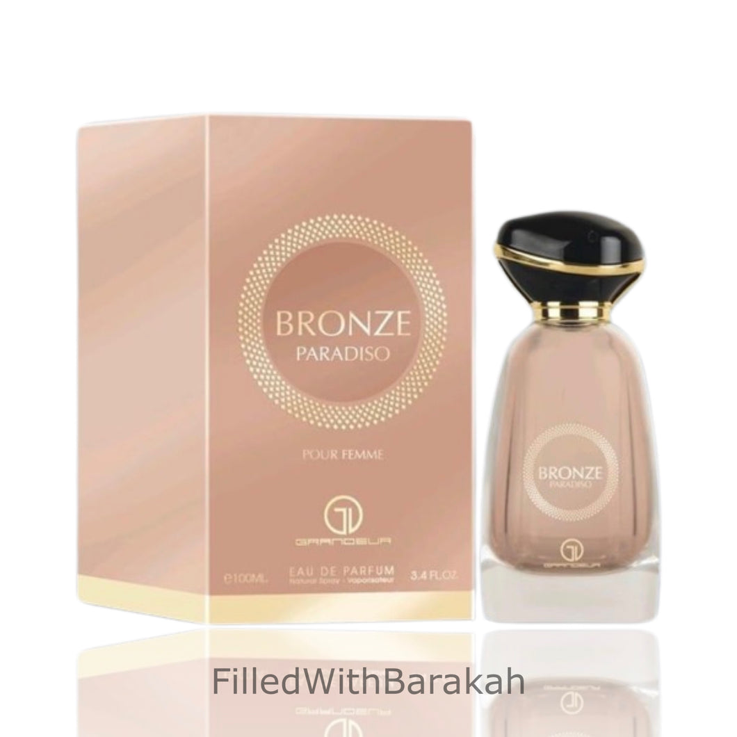 Bronze Paradiso | Eau De Parfum 100ml | by Grandeur (Al Wataniah) *Inspired By Burber*y Her*