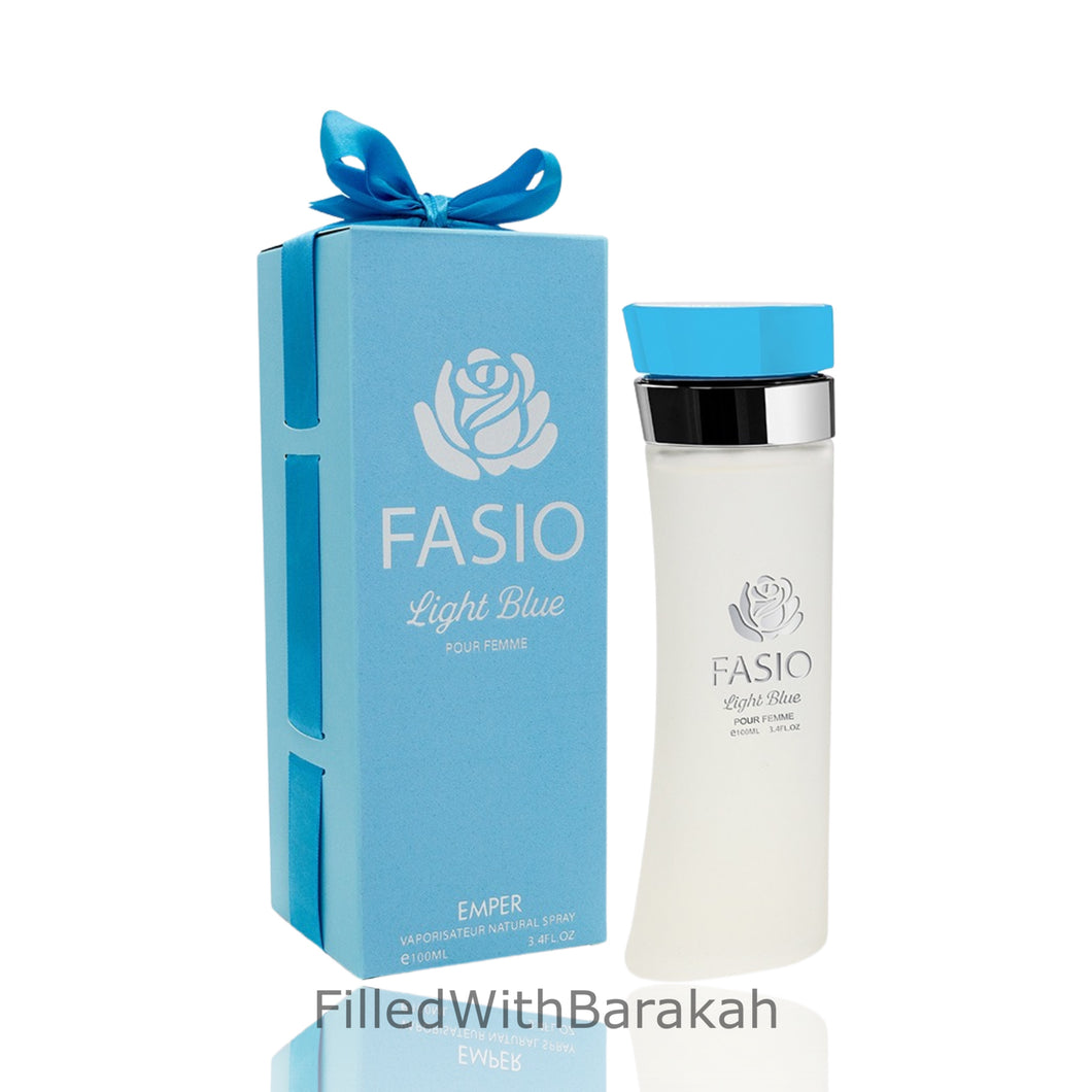 Fasio Light Blue | Eau De Parfum 100ml | by Emper *Inspired By D&G Light Blue*