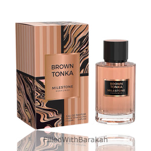 Brun Tonka | Eau De Parfum 100ml | av Milestone Parfymer *Inspirerad av Bronze Tonka*