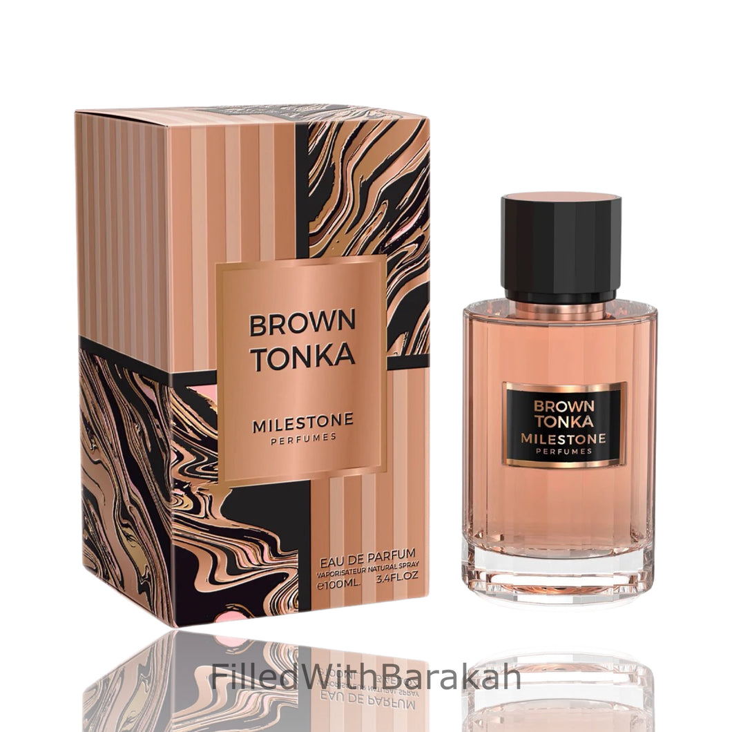 Brown Tonka | Eau De Parfum 100ml | Esimerkiksi Milestone Parfyymit *Inspired by Bronze Tonka*