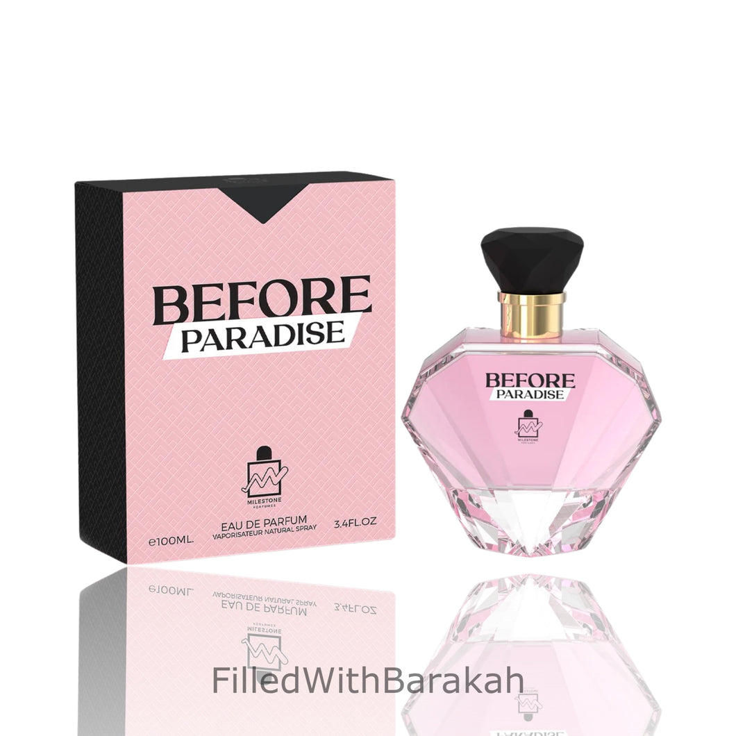 Before Paradise | Eau De Parfum 100ml | di Milestone Profumes * Ispirato da Paradoxe *