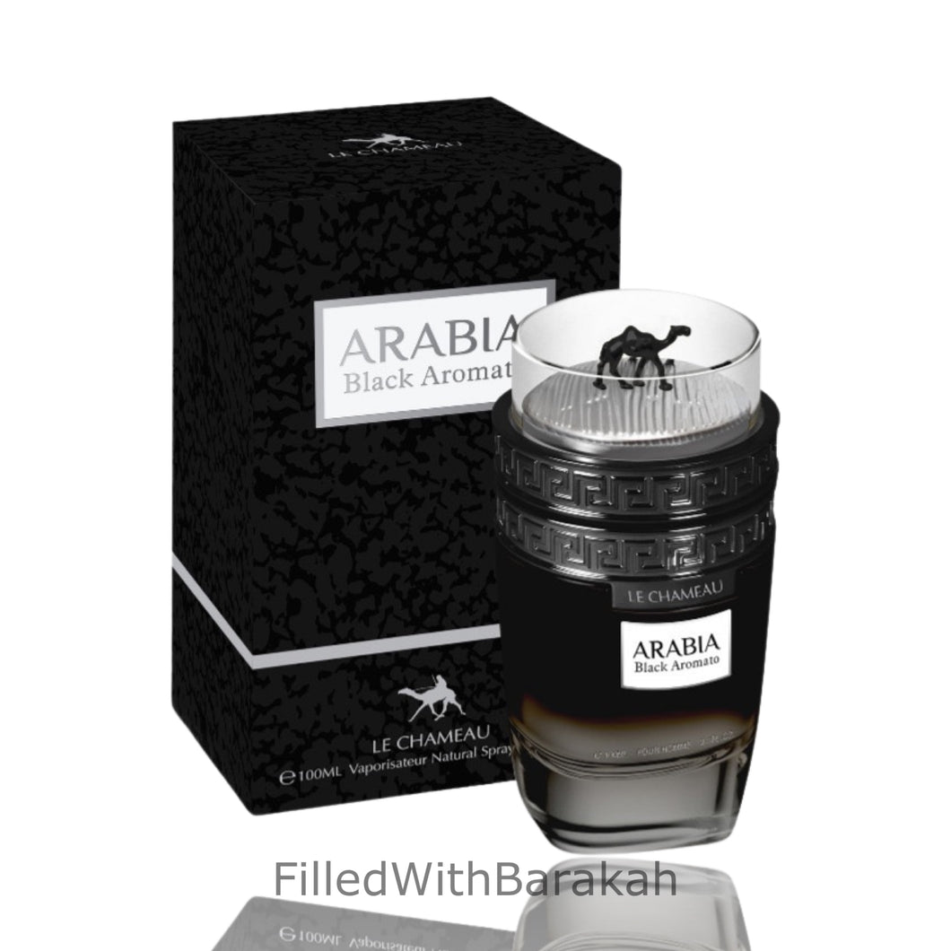 Αραβία Μαύρο Aromato | Eau De Parfum 100ml | από Le Chameau *Εμπνευσμένο από το Black Afgano*