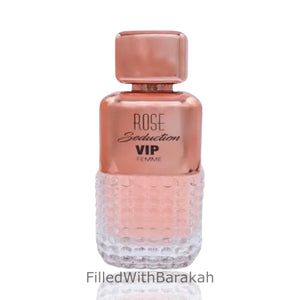 Rose seduction vip pour femme | eau de parfum 100ml | by maison alhambra * inspired by irresistable *