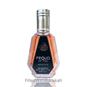 Proud Of You Absolute | Eau De Parfum 50ml | by Fragrance World *Inspired By Stronger With You*