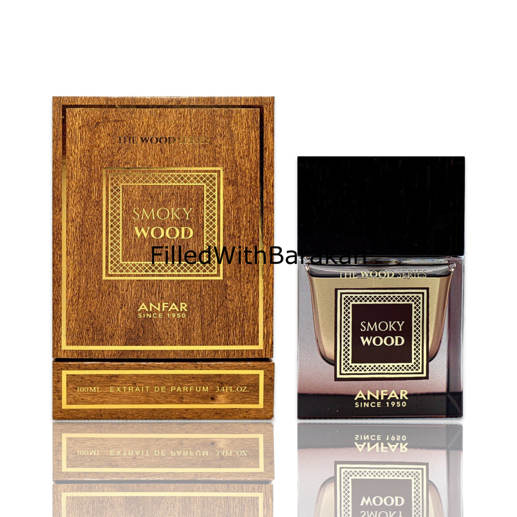 Smoky Wood | Extrait De Parfum 100ml | by Anfar London