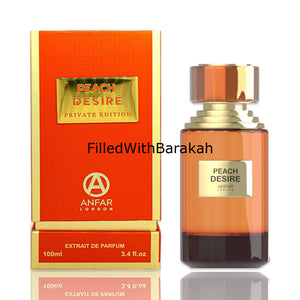 Peach Desire | Extrait De Parfum 100ml | by Anfar London