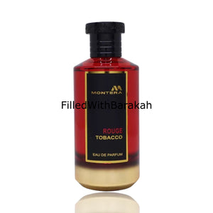Tabák Montera Rouge | parfémovaná voda 100ml | od Fragrance World *Inspirováno červeným tabákem*