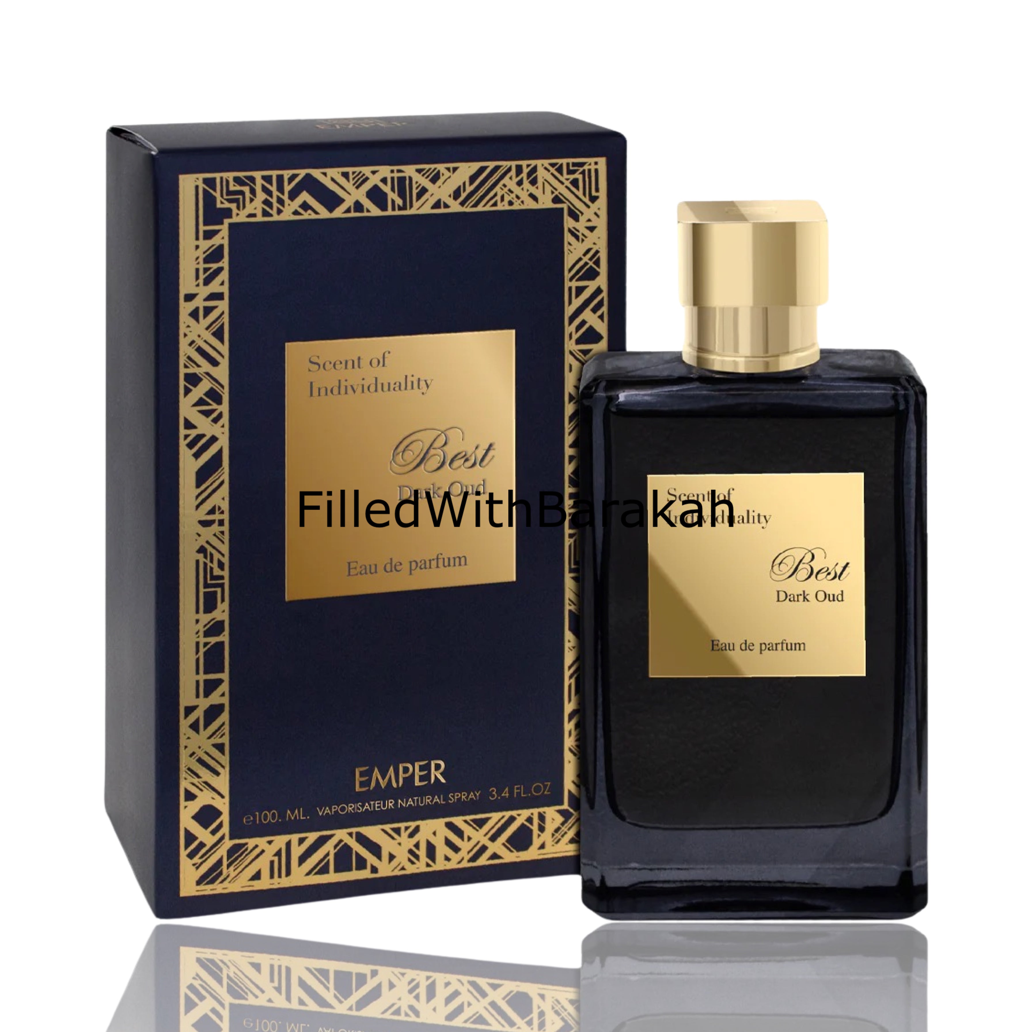 Best Dark Oud Eau De Parfum 100ml by Emper *Inspired By Satin