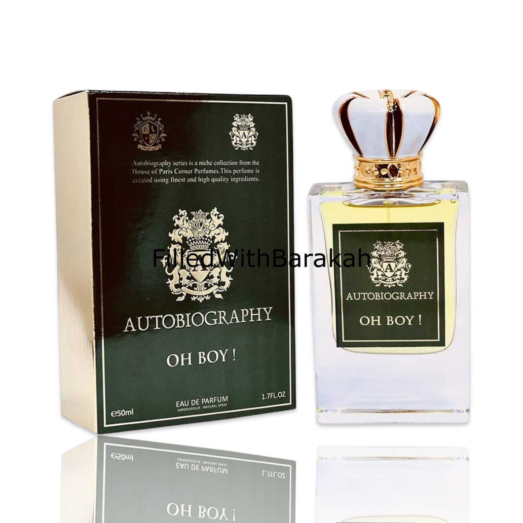 Oh Boy! | Eau De Parfum 50ml | by Auto Biography (Paris Corner)