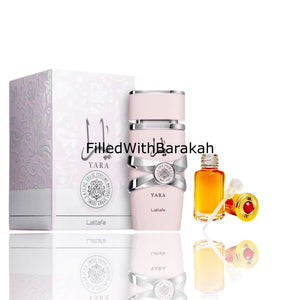 Yara 100ml Perfume + Yara 12ml Concentrated Perfume Oil