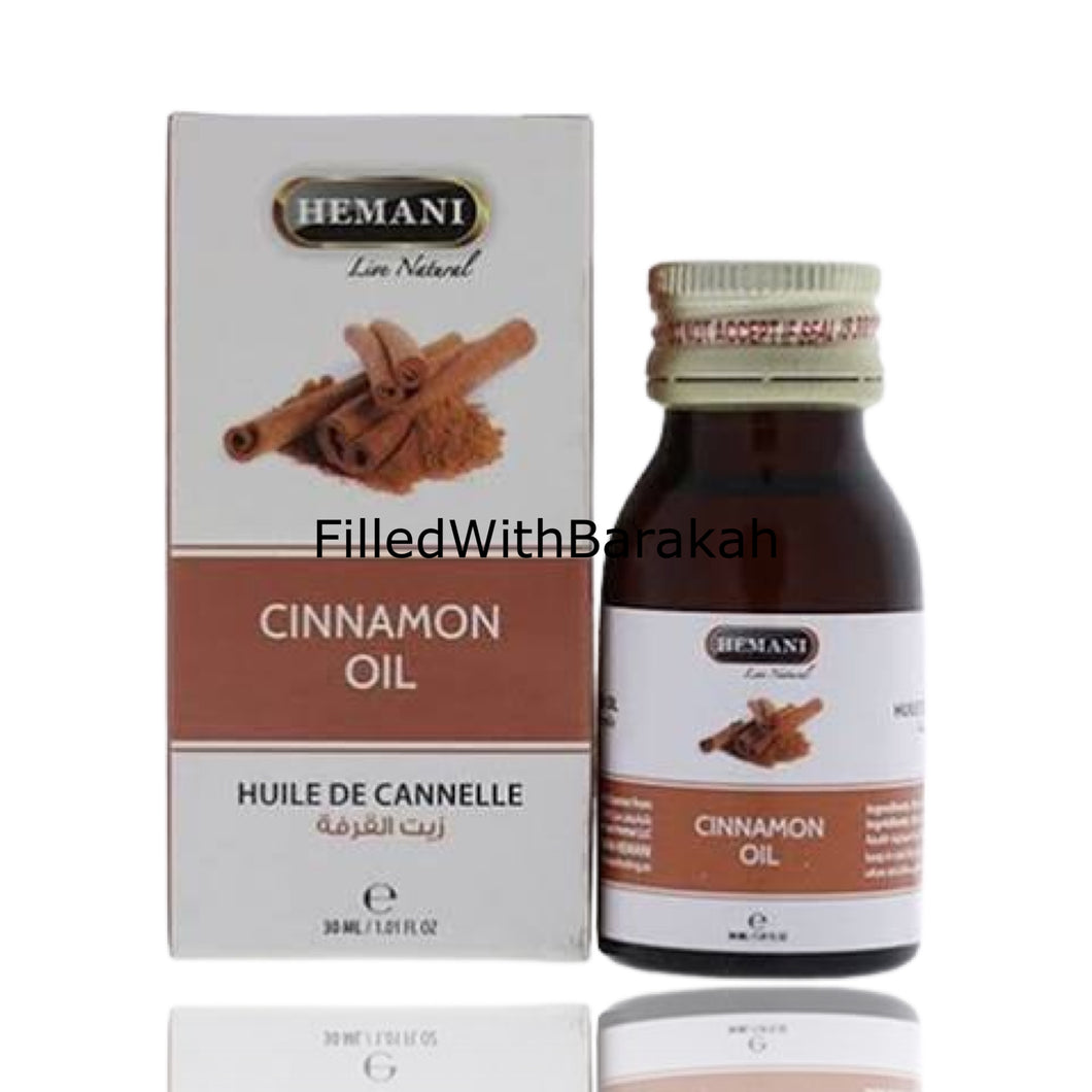 Cinnamon 100% Natural | Essential Oil 30ml | By Hemani (Pack of 3 or 6 Available)