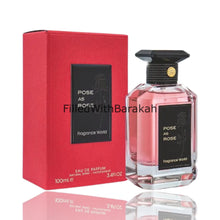 Load image into Gallery viewer, Pose As Rose | Eau De Parfum 100ml | by Fragrance World *Inspired By Spiritueuse Rose Chérie*
