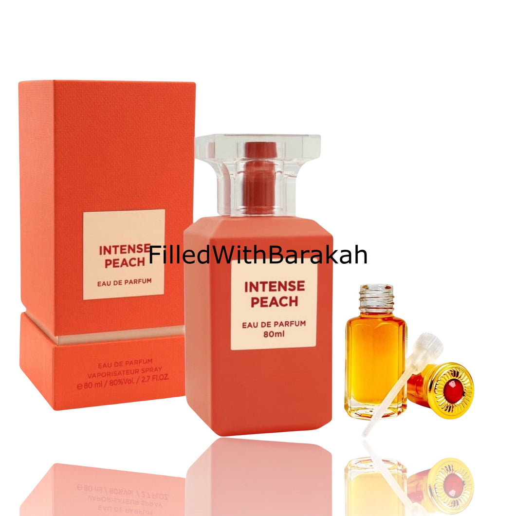 Intense Peach 80ml + Bitter Peach 12ml Concentrated Perfume Oil