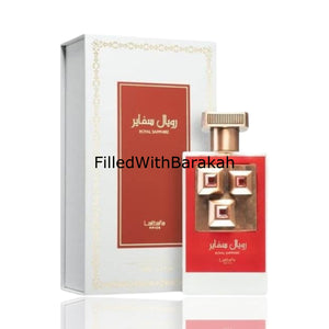 Royal Safire | Eau De Parfum 100ml by Lattafa Pride.