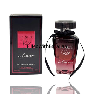 La Rose A L’amour  | Eau De Parfum 100ml | by Fragrance World